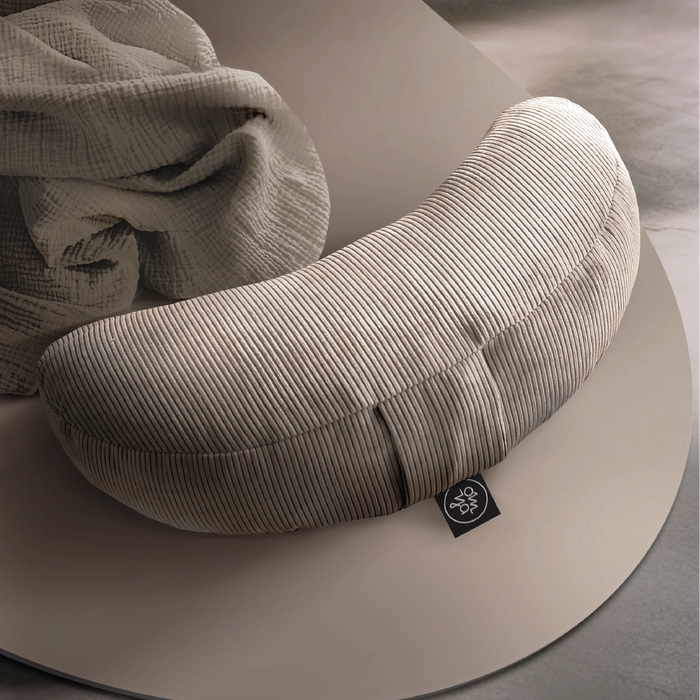 OM YA Design OVAL ADVANCED GRIP Yogamatte „Dune“ – PU Oberfläche, Naturkautschuk, extra rutschfest, oval