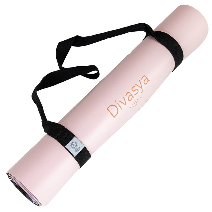 Yogamatte rutschfest – Naturkautschuk & japanisches Eco-PU | Extra lang, breit & dick, inkl. Baumwolltasche & Gurte