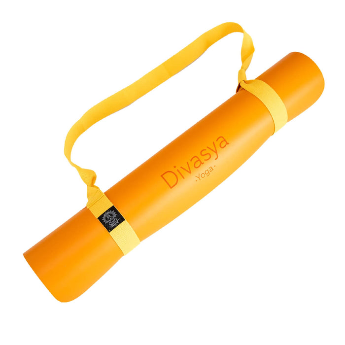 Yogamatte rutschfest – Naturkautschuk & japanisches Eco-PU | Extra lang, breit & dick, inkl. Baumwolltasche & Gurte