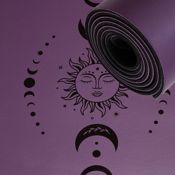 Yogamatte rutschfest – Naturkautschuk & japanisches Eco-PU | Extra lang, breit & dick, inkl. Baumwolltasche & Gurte