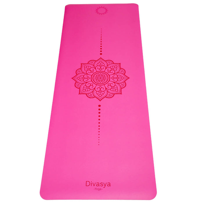 Yogamatte rutschfest – Naturkautschuk & japanisches Eco-PU | Extra lang, breit & dick, inkl. Baumwolltasche & Gurte