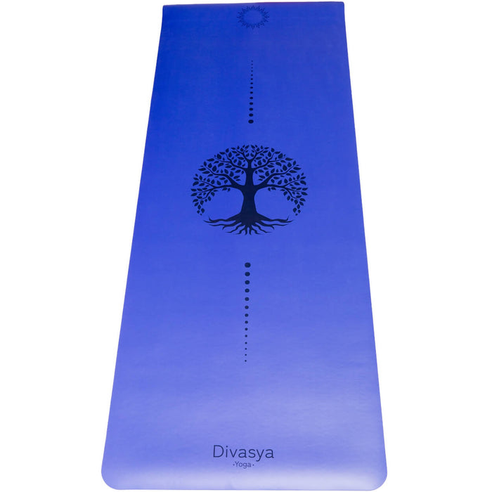 Yogamatte rutschfest – Naturkautschuk & japanisches Eco-PU | Extra lang, breit & dick, inkl. Baumwolltasche & Gurte