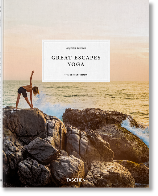 Buchcover Great Escapes Yoga – dreisprachiger Bildband über Yoga-Retreats