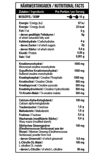 MST - Creatine Kick 500g Cherry Cola - Produktbild