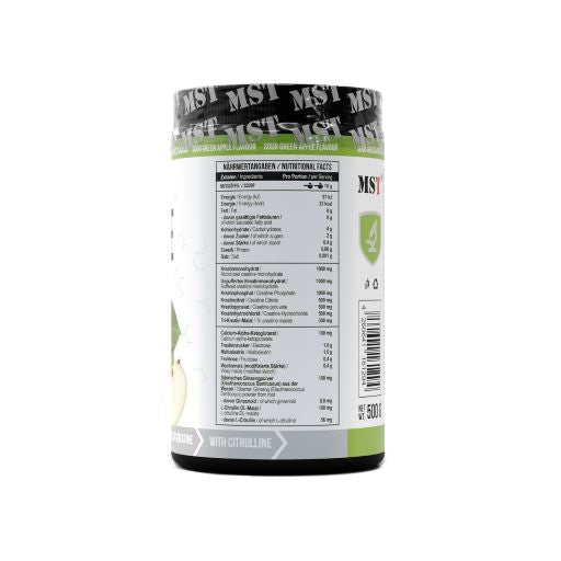 MST - Creatine Kick 500g Watermelon Kiwi - Produktbild