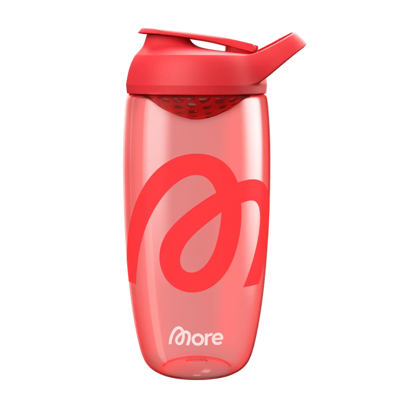More Nutrition More Premium Shaker 700ml Red - Produktbild
