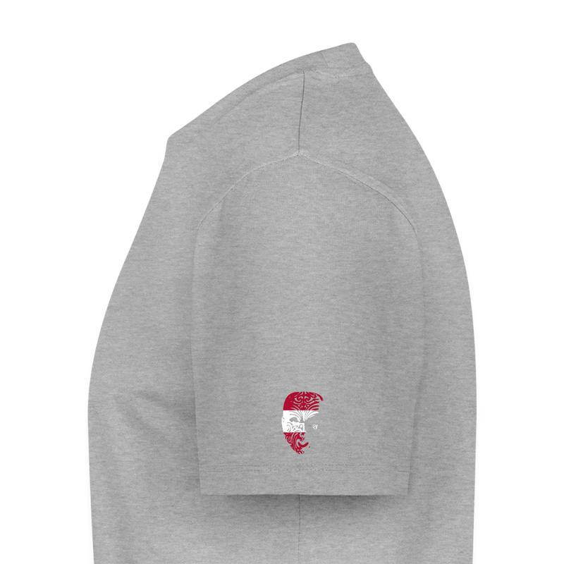 Männer Premium T-Shirt - Grau meliert