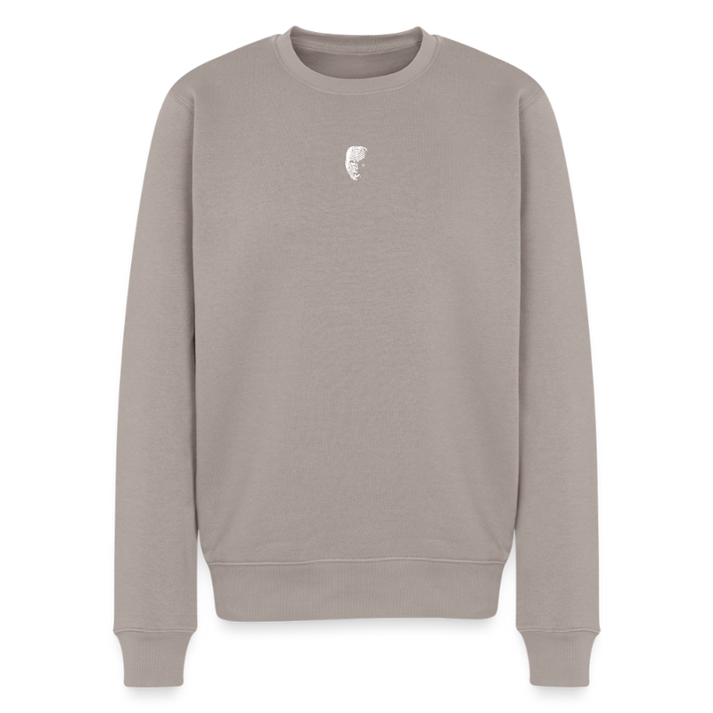 Männer Premium Pullover - Taupe