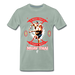 Fightwood Fightwithstyle Muay Thai - Männer Premium T-Shirt - Graugrün