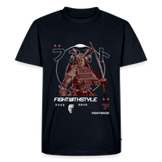 Fightwood Samurai Premium T-Shirt – Nachhaltig, Bequem & Stylisch - Navy