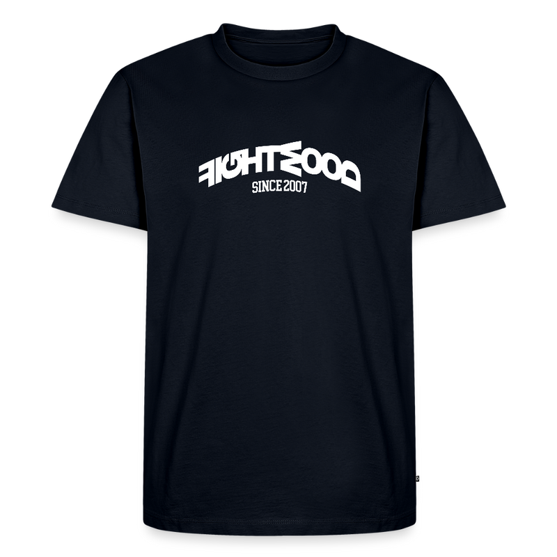 Fightwood Muddled Männer Premium T-Shirt - Navy