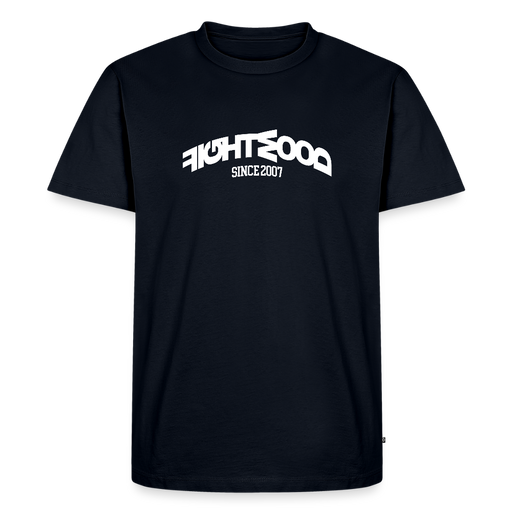 Fightwood Muddled Männer Premium T-Shirt - Navy