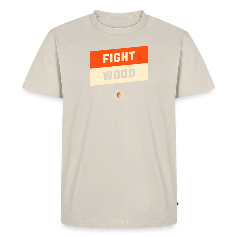 Fightwood Deklivo Männer Premium T-Shirt - Beige