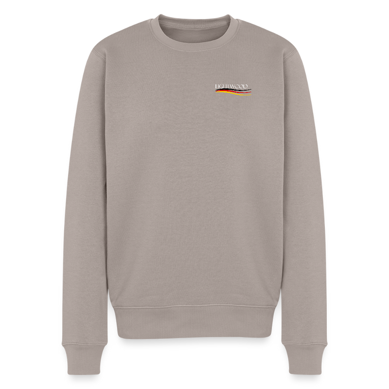 Männer Premium Pullover - Taupe