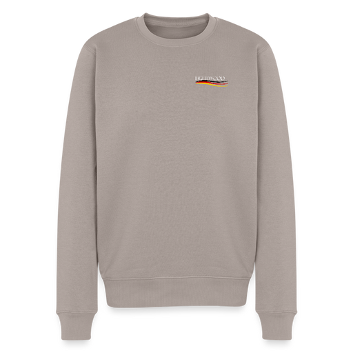 Männer Premium Pullover - Taupe
