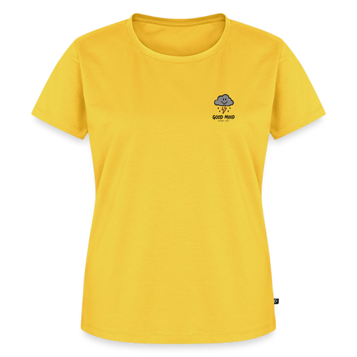 Fightwood good Mood bad Weather Frauen Premium T-Shirt - Sonnengelb