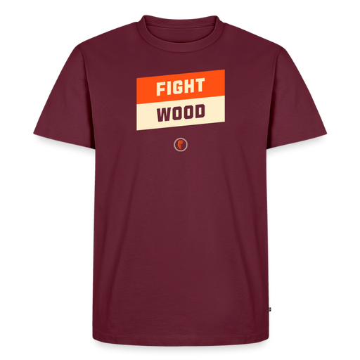 Fightwood Deklivo Männer Premium T-Shirt - Burgunderrot