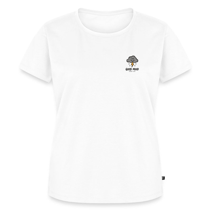 Fightwood good Mood bad Weather Frauen Premium T-Shirt - Weiß