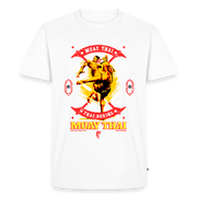 Fightwood Fightwithstyle Muay Thai - Männer Premium T-Shirt - Weiß