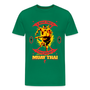 Fightwood Fightwithstyle Muay Thai - Männer Premium T-Shirt - Kelly Green