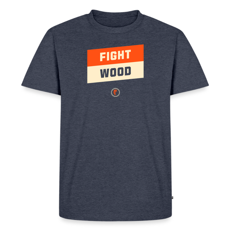Fightwood Deklivo Männer Premium T-Shirt - Jeansblau 