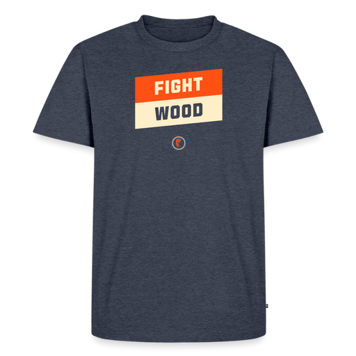 Fightwood Deklivo Männer Premium T-Shirt - Jeansblau 