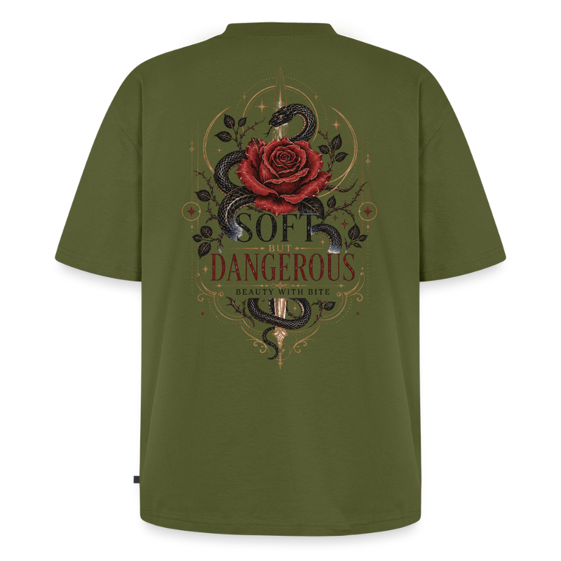 Unisex Premium Oversized Bio T-Shirt - Khaki
