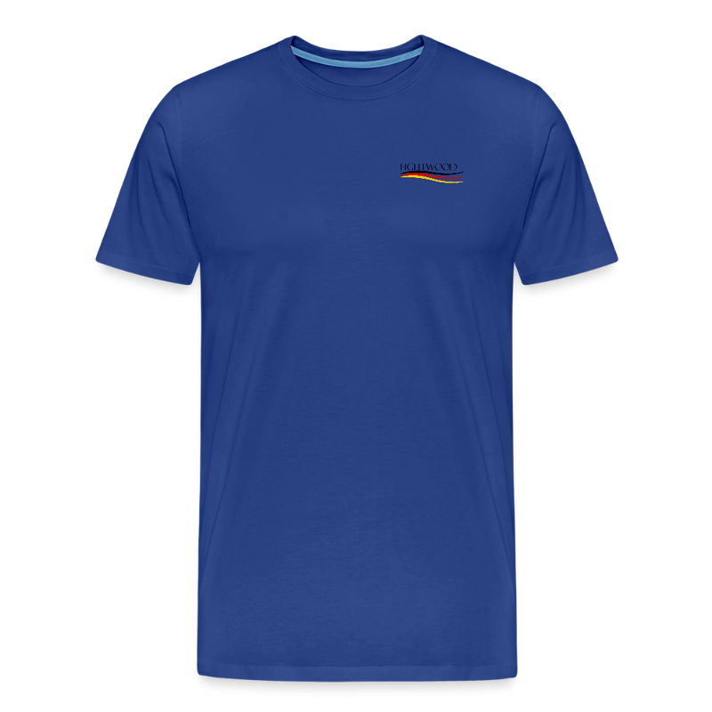 Fightwood® Germany Männer Premium T-Shirt – Fair & Nachhaltig, - Königsblau