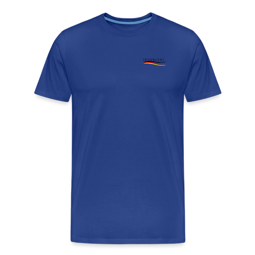 Fightwood® Germany Männer Premium T-Shirt – Fair & Nachhaltig, - Königsblau