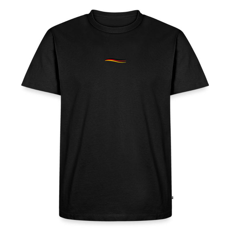 Fightwood® Germany Männer Premium T-Shirt V2 – Sleeve Edition - Schwarz