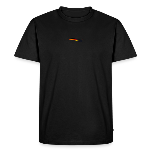 Fightwood® Germany Männer Premium T-Shirt V2 – Sleeve Edition - Schwarz