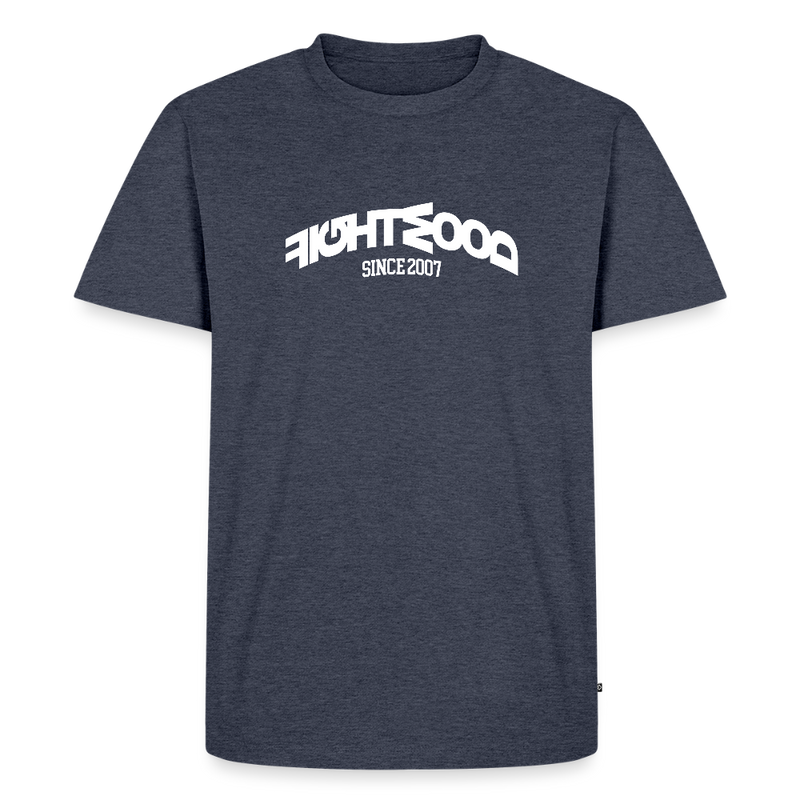 Fightwood Muddled Männer Premium T-Shirt - Jeansblau 