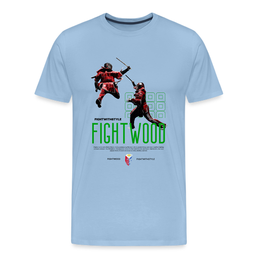 Männer Premium T-Shirt - Sky