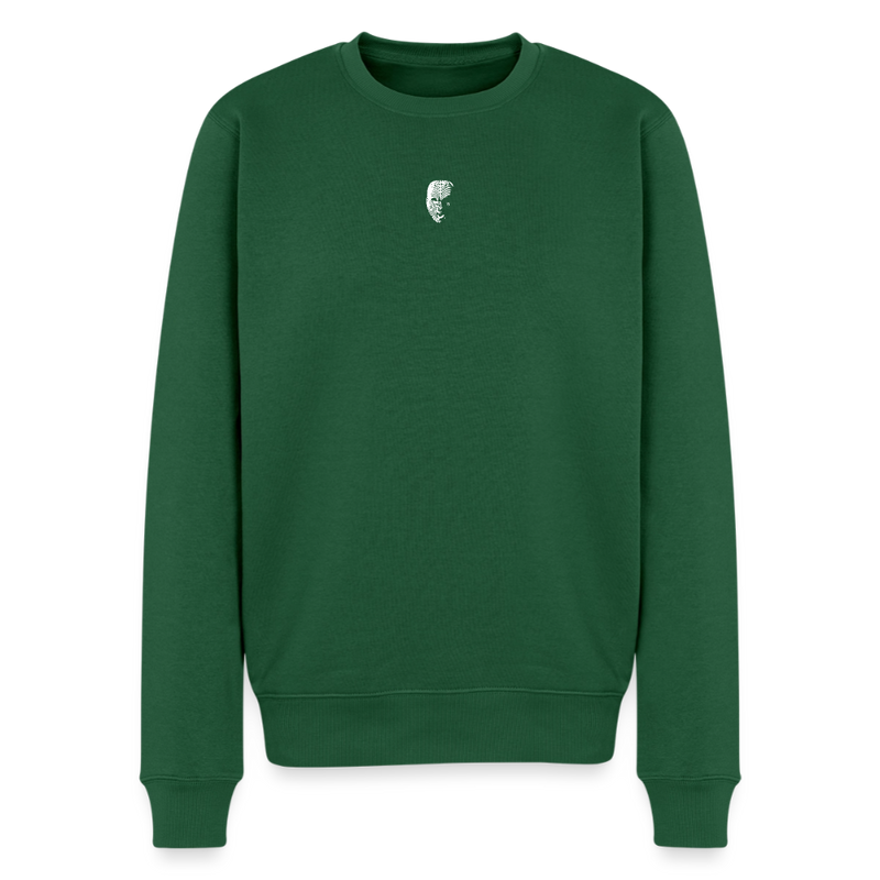 Männer Premium Pullover - Flaschengrün