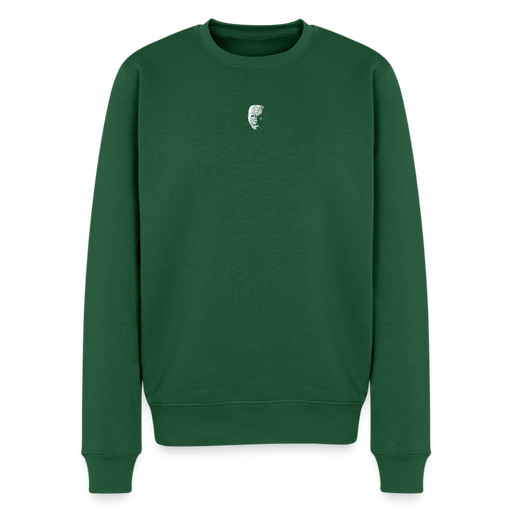 Männer Premium Pullover - Flaschengrün
