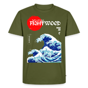 FIGHTWOOD Welle Männer Premium T-Shirt - Khaki