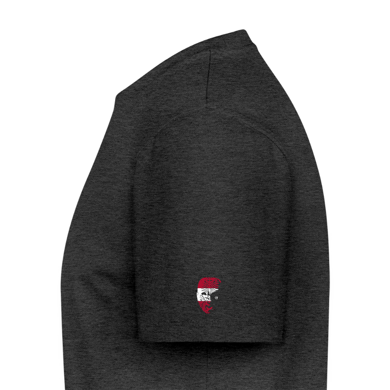 Fightwood® Austria Männer Premium T-Shirt – Fair produziert, 150 g/m², Training & Freizeit - Anthrazit meliert