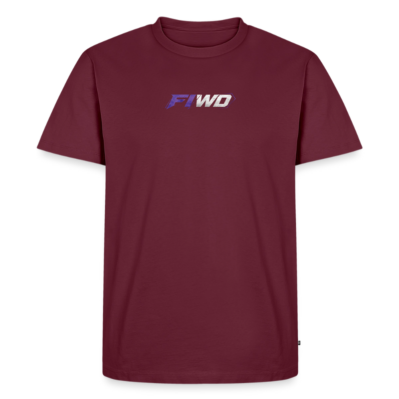 Männer Premium T-Shirt - Burgunderrot