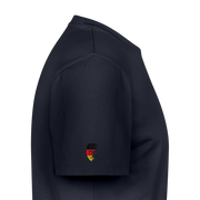 Fightwood® Germany Männer Premium T-Shirt V2 – Sleeve Edition - Navy