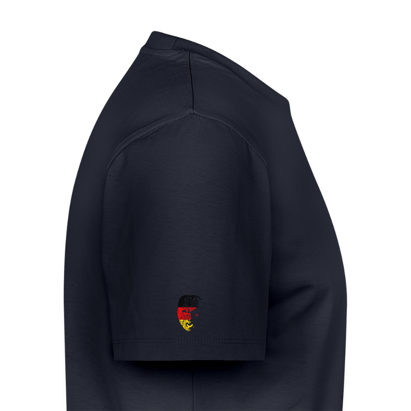 Fightwood® Germany Männer Premium T-Shirt V2 – Sleeve Edition - Navy