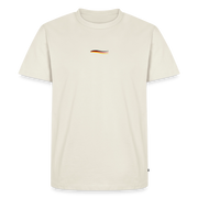 Fightwood® Germany Männer Premium T-Shirt V2 – Sleeve Edition - Naturweiß