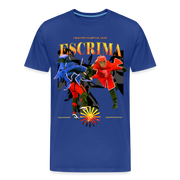 Fightwood Fightwithstyle Escrima Shirt – Premium T-Shirt für Escrima, Kali & Arnis - Königsblau