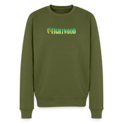 FIGHTWOOD Männer Premium Sweatshirt – mit Logo-Brustprint - Khaki