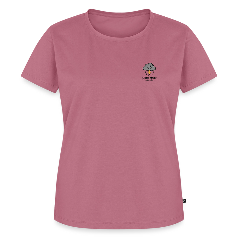 Fightwood good Mood bad Weather Frauen Premium T-Shirt - Mauve