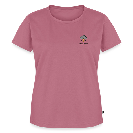 Fightwood good Mood bad Weather Frauen Premium T-Shirt - Mauve