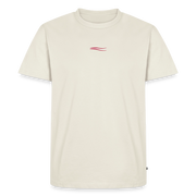 Fightwood® Austria Männer Premium T-Shirt – Fair produziert, 150 g/m², Training & Freizeit - Naturweiß