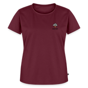 Fightwood good Mood bad Weather Frauen Premium T-Shirt - Burgunderrot