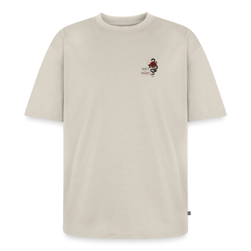 Unisex Premium Oversized Bio T-Shirt - Beige