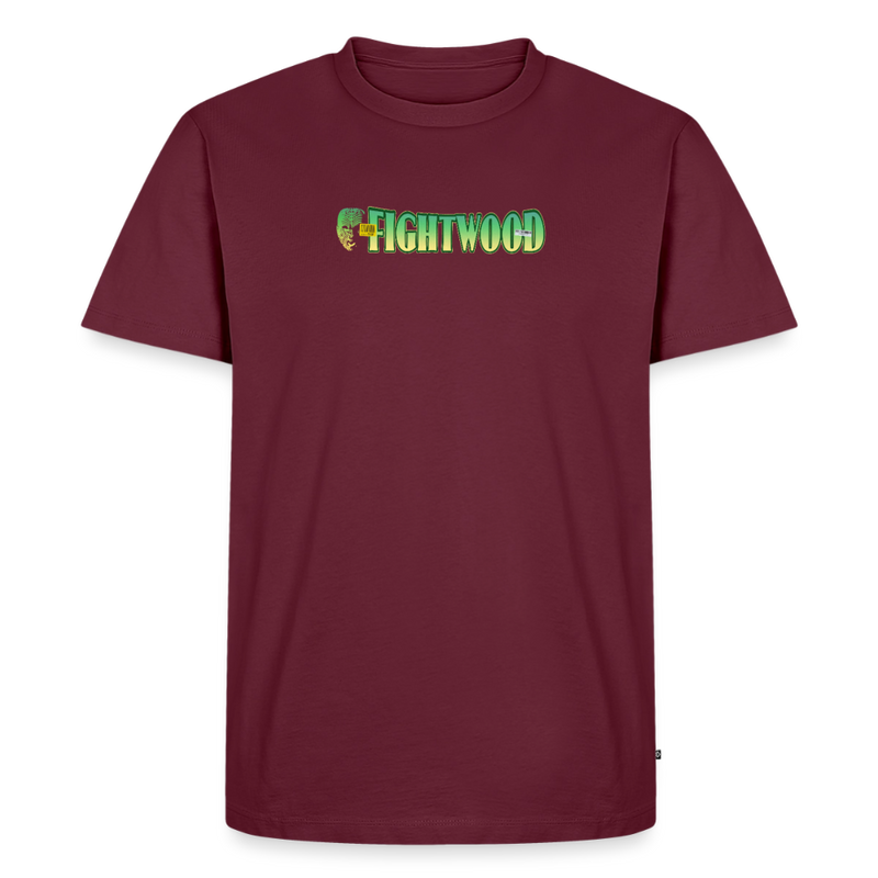 Männer Premium T-Shirt - Burgunderrot
