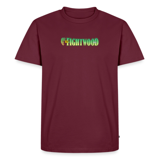 Männer Premium T-Shirt - Burgunderrot